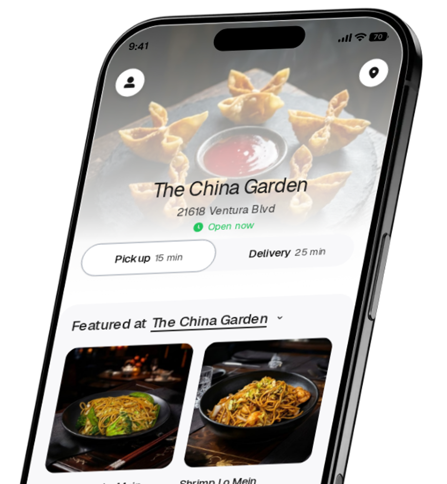 The China Garden app preview