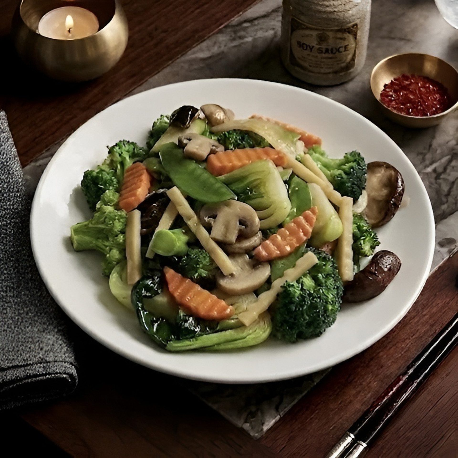 It starts at the wok