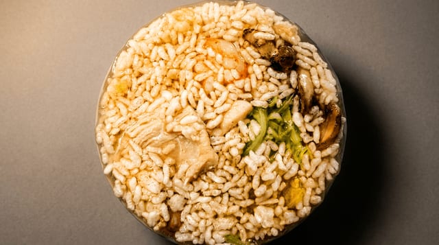 Sizzling Rice Soup.