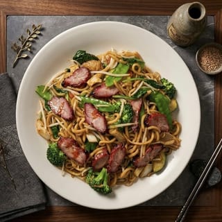 BBQ Pork Lo Mein